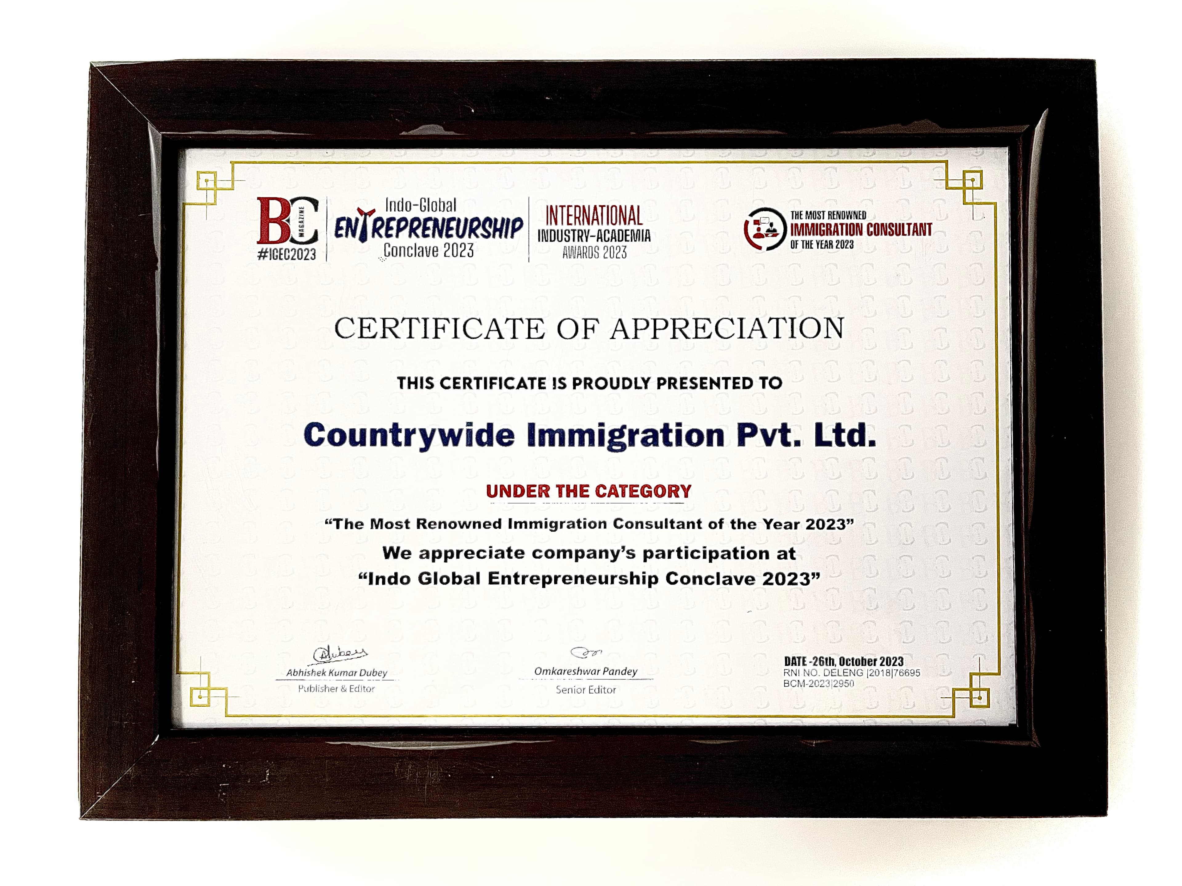 award