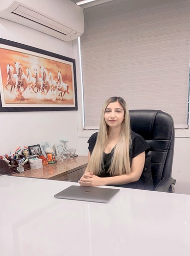 Founder Ms. Pooja Saluja