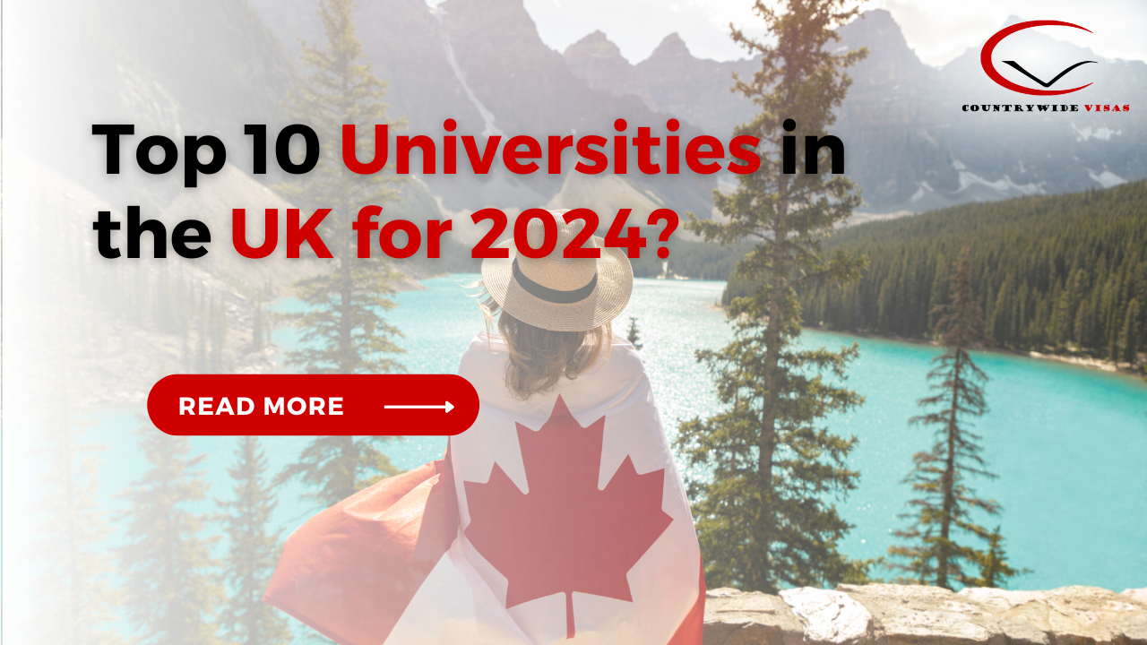Top 10 Universities in the UK for 2024?