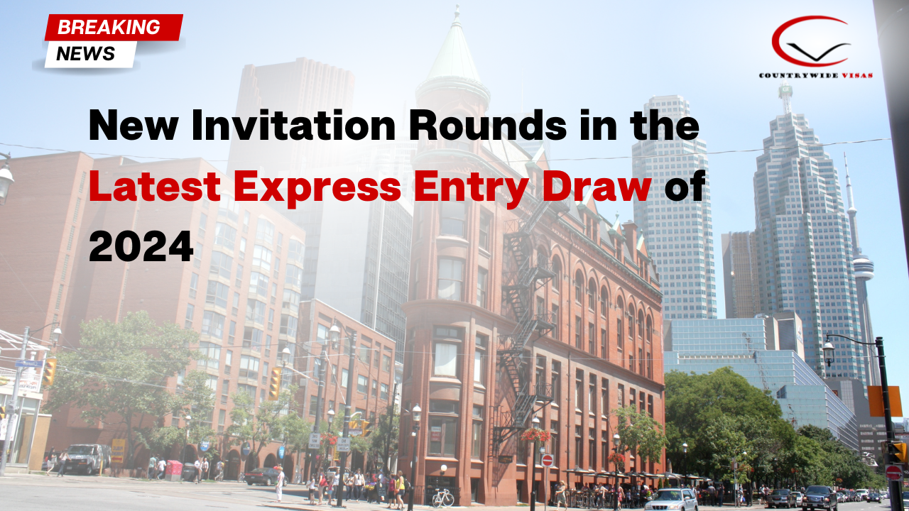 New Invitation Rounds in the Latest Express Entry Draw of 2024